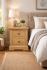 Francis Solid Oak 2 Drawer Bedside